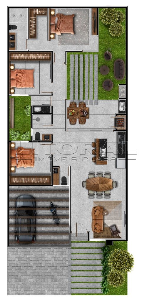 Foto 4 — Casa 3 Dormitório(s) Bairro Santorini