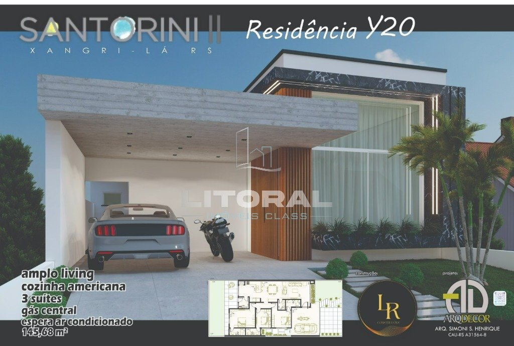 Casa 3 Dormitório(s) Bairro Santorini